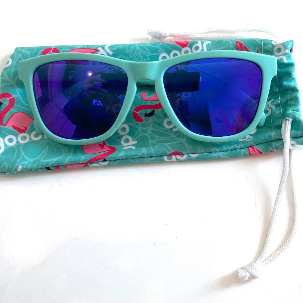 Goodr Teal & Purple Sunglasses